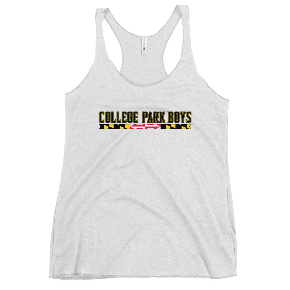 COLLEGE PARK BOYS Women's Racerback Tank